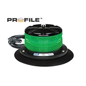 7460G-VM Vacuum Magnet Profile Green Beacon