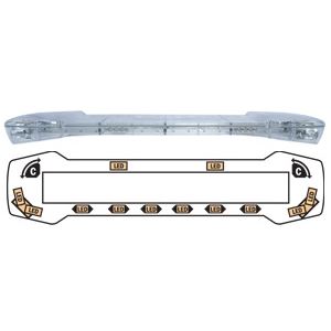 10-00049-E 52" Amber Streetlazer LED Lightbar