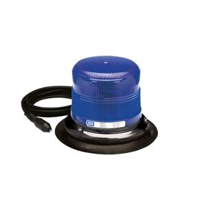 6650B-VM Vacuum Magnet Blue Strobe Beacon