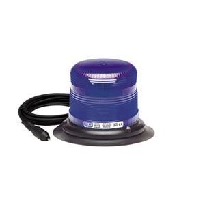 6550B-VM Vacuum Magnet Blue Strobe Beacon