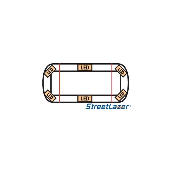 15-00013-E 23" TIR Amber Streetlazer LED Mini