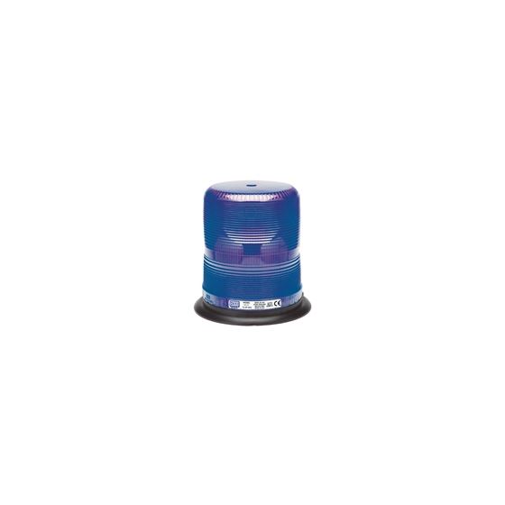 6570B 3-Bolt Blue Strobe Beacon