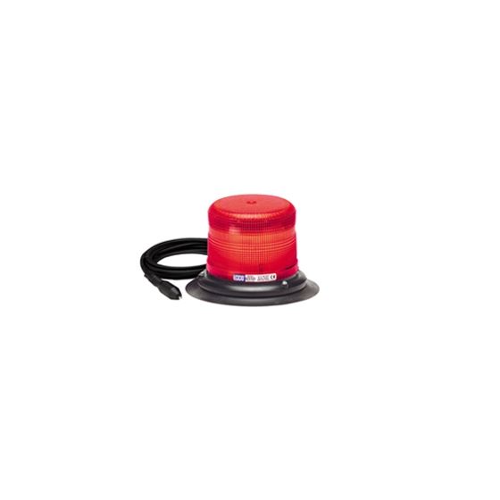 6550R-VM Vacuum Magnet Red Strobe Beacon