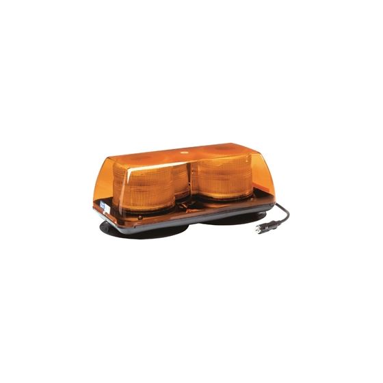 5350ACC-VM Vacuum Magnet 15" Amber/Clear Stro