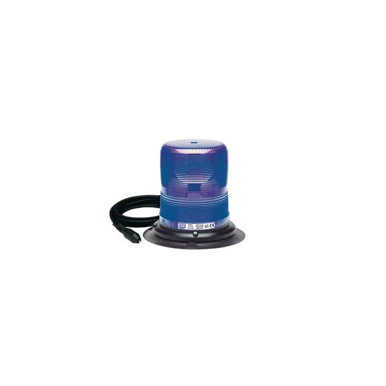 6570B-VM Vacuum Magnet Blue Strobe Beacon