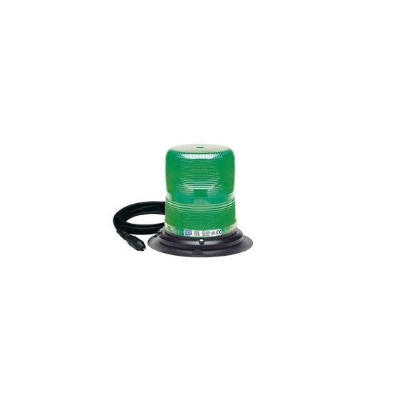 6570G-VM Vacuum Magnet Green Strobe Beacon