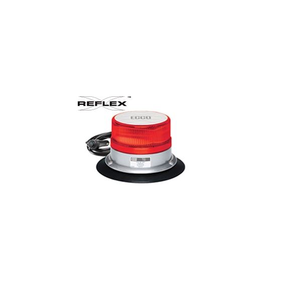 7160R-VM Vacuum Magnet Red Beacon Lens