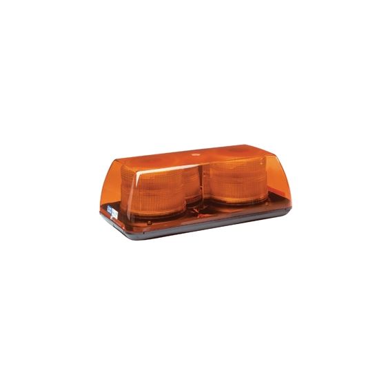 5350ACC Permanent 15" Amber/Clear Strobe Mini