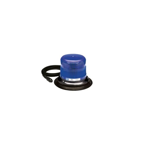 6950B-VM Vacuum Magnet Blue Strobe Beacon