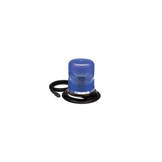 6670B-VM Vacuum Magnet Blue Strobe Beacon