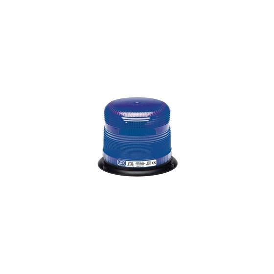 6550B 3-Bolt Blue Strobe Beacon